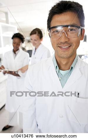 Stock Photograph - Scientists.. Fotosearch