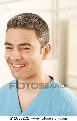 Smiling doctor. View Large Photo Image Stock Image - Smiling doctor.. Fotosearch