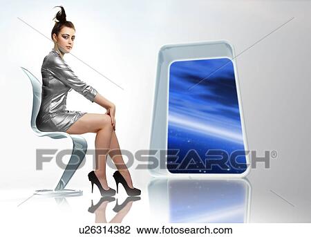 Stock Image - Space travel, conceptual image.. Fotosearch