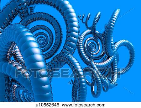 Stock Photograph - Spreading virus, conceptual computer artwork.. Fotosearch