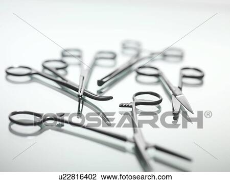 Stock Image - Surgical instruments.. Fotosearch
