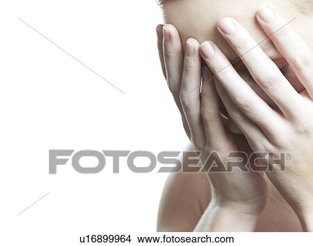 Picture - Upset woman.. Fotosearch