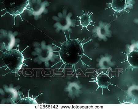 Virus, conceptual image. View Large Photo Image Stock Image - Virus, conceptual image.. Fotosearch