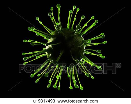 Stock Image - Virus, conceptual image.. Fotosearch