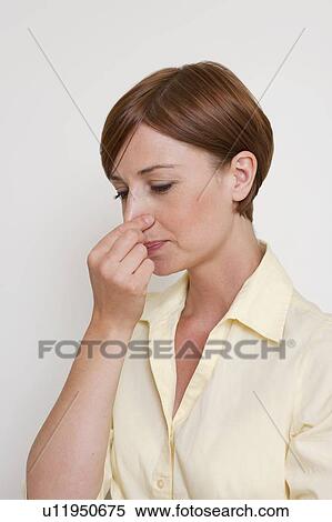 Woman holding her breath. View Large Photo Image Stock Photography - Woman holding her breath.. Fotosearch