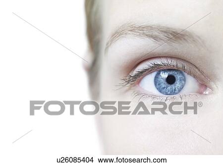 Picture - Woman's eye.. Fotosearch
