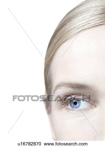 Woman's eye. View Large Photo Image Stock Image - Woman's eye.. Fotosearch