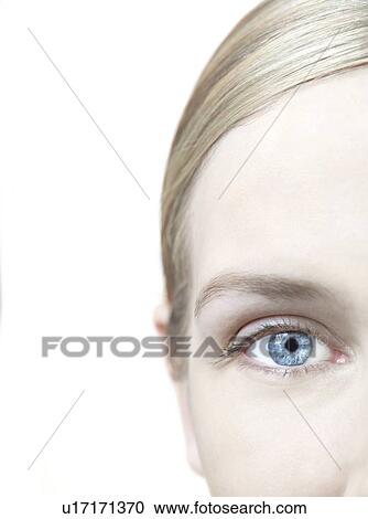 Woman's eye. View Large Photo Image Stock Image - Woman's eye.. Fotosearch
