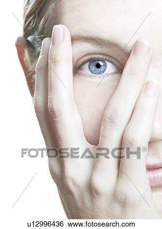 Woman's eye. View Large Photo Image Stock Photograph - Woman's eye.. Fotosearch