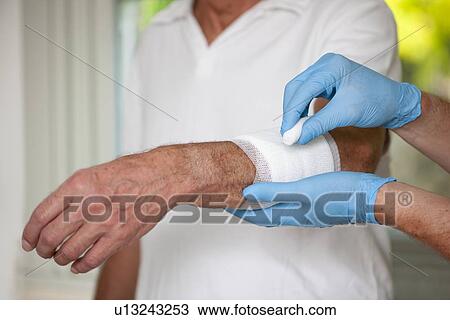 Wound care. View Large Photo Image Stock Image - Wound care.. Fotosearch