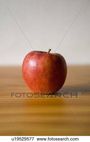 Stock Photo - An apple. Fotosearch