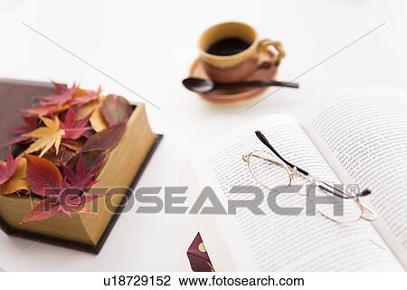 Stock Image - Autumnal Coffee. Fotosearch