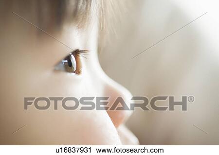Baby profile View Large Photo Image Stock Image - Baby profile. Fotosearch