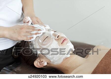 Stock Image - Beauty salon treatments. Fotosearch