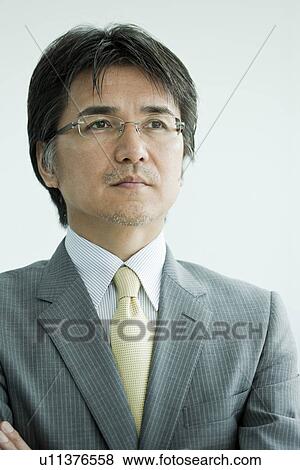 Stock Photo - Businessman Folding His Arms. Fotosearch