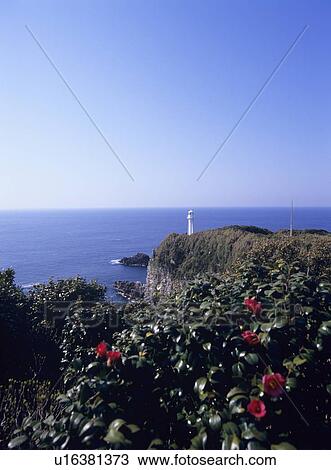 Stock Image - Cape Ashizurimisaki . Fotosearch