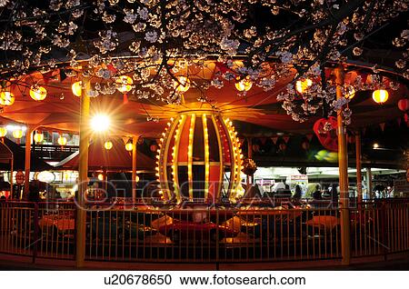 Carousel View Large Photo Image Stock Image - Carousel. Fotosearch