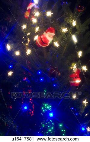 Stock Image - Christmas illuminations. Fotosearch