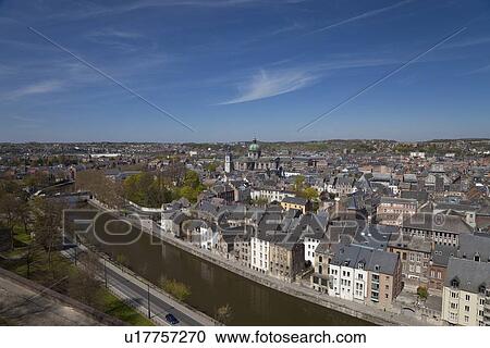 City of Namur from the Citadel View Large Photo Image Stock Image - City of Namur from the Citadel. Fotosearch