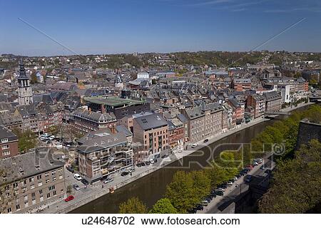 City of Namur from the Citadel View Large Photo Image Stock Image - City of Namur from the Citadel. Fotosearch