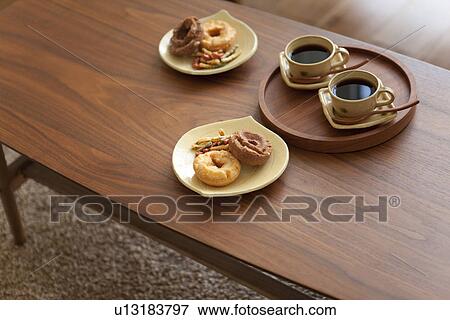 Stock Photo - Coffee and Snack. Fotosearch