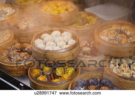 Stock Photo - Dim Sum, Taiwan. Fotosearch