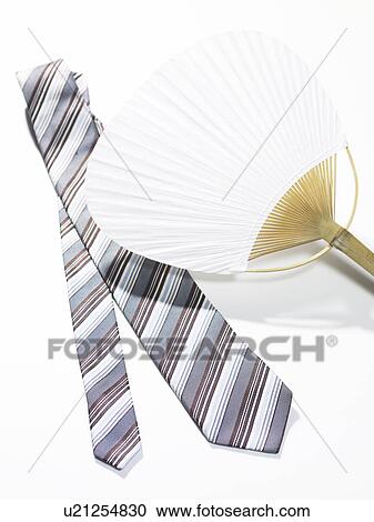 Fan and Necktie View Large Photo Image Stock Image - Fan and Necktie. Fotosearch