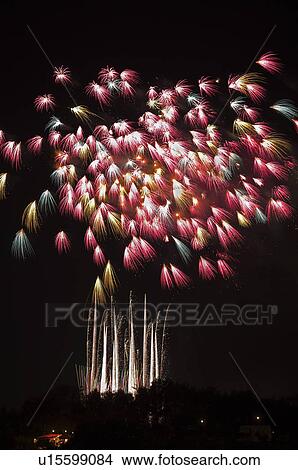 Fireworks, Ibaraki Prefecture, Japan View Large Photo Image Picture - Fireworks, Ibaraki Prefecture, Japan. Fotosearch