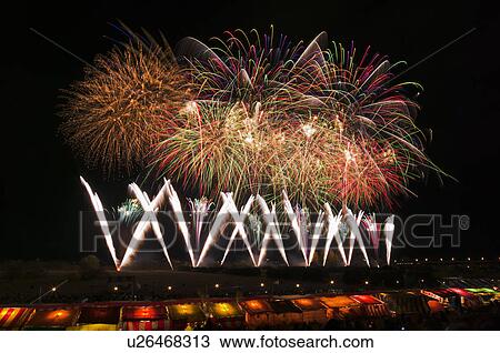 Fireworks, Nagano Prefecture, Japan View Large Photo Image Stock Image - Fireworks, Nagano Prefecture, Japan. Fotosearch