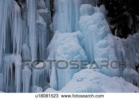 Frozen waterfall View Large Photo Image Stock Image - Frozen waterfall. Fotosearch