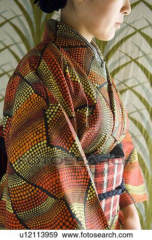 Stock Photo - Japanese-style clothing. Fotosearch