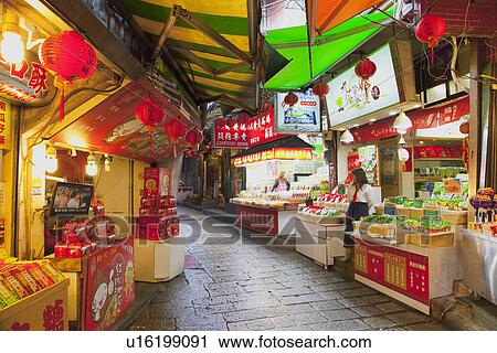 Jishan Street, Taipei, Taiwan View Large Photo Image Stock Image - Jishan Street, Taipei, Taiwan. Fotosearch