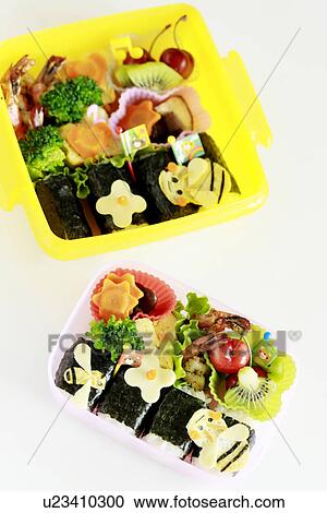 Stock Image - Kid'S Lunch Boxes. Fotosearch