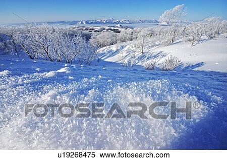 Kussharo Lake In Winter View Large Photo Image Stock Photography - Kussharo Lake In Winter. Fotosearch