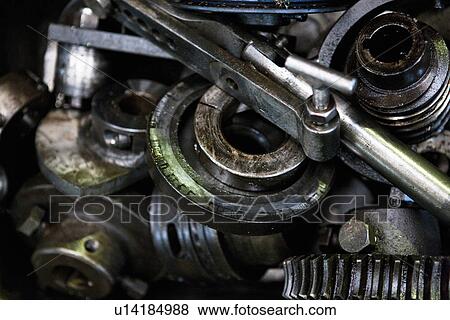 Stock Photo - Machine Parts. Fotosearch