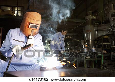 Man Welding View Large Photo Image Stock Image - Man Welding. Fotosearch