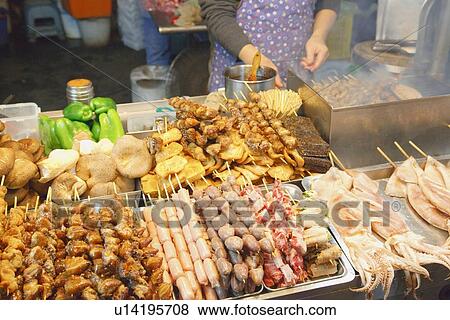 Market stall, Taipei, Taiwan View Large Photo Image Stock Photo - Market stall, Taipei, Taiwan. Fotosearch