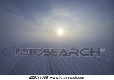 Morning Sun Over Winter Landscape View Large Photo Image Stock Photo - Morning Sun Over Winter Landscape. Fotosearch