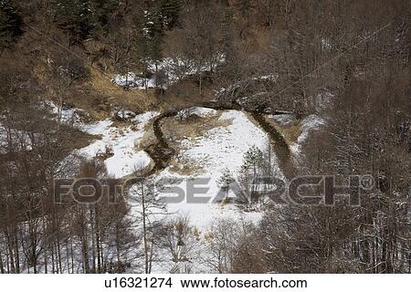 Mountain in winter View Large Photo Image Picture - Mountain in winter. Fotosearch
