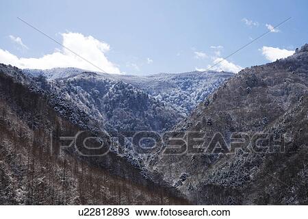 Stock Image - Mountain in winter. Fotosearch