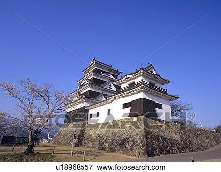 Ozu castle, Ozu City, Ehime Prefecture, Japan View Large Photo Image Stock Photo - Ozu castle, Ozu City, Ehime Prefecture, Japan. Fotosearch