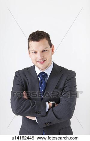 Stock Photography - Portrait of a Businessman. Fotosearch