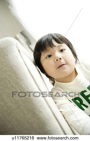 Stock Photograph - Portrait of boy. Fotosearch