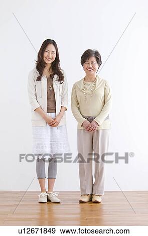 Portrait of Mother and Daughter View Large Photo Image Stock Photo - Portrait of Mother and Daughter. Fotosearch
