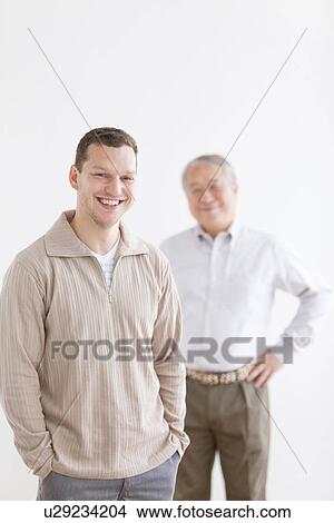 Picture - Portrait of Two Men. Fotosearch