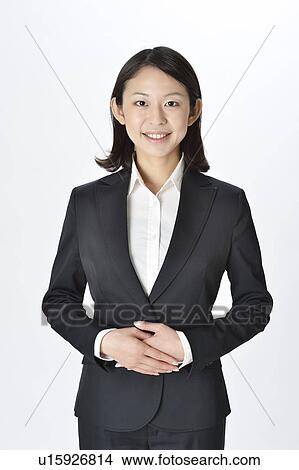 Picture - Portrait of young businesswoman. Fotosearch