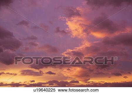 Red Sunset View Large Photo Image Stock Photography - Red Sunset. Fotosearch