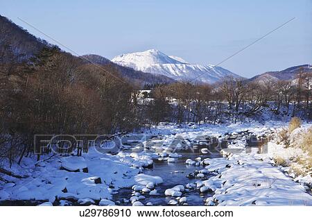 River In Winter View Large Photo Image Stock Image - River In Winter. Fotosearch