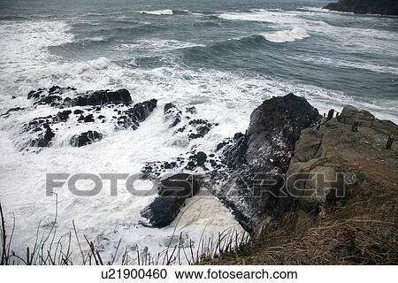 Rock in the Sea of Japan View Large Photo Image Stock Image - Rock in the Sea of Japan. Fotosearch
