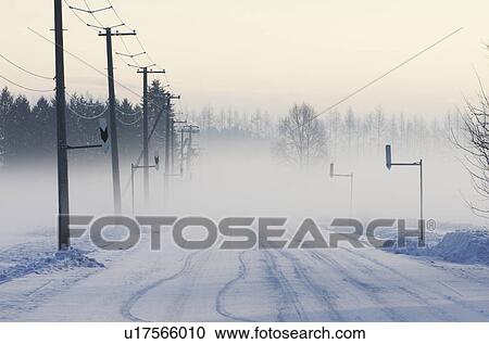 Rural Road In Winter View Large Photo Image Stock Image - Rural Road In Winter. Fotosearch